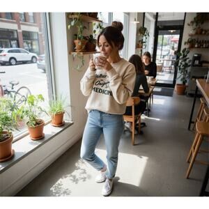 Mate the Label - Mother Nature Sweatshirt - Size XS/S - Oversized